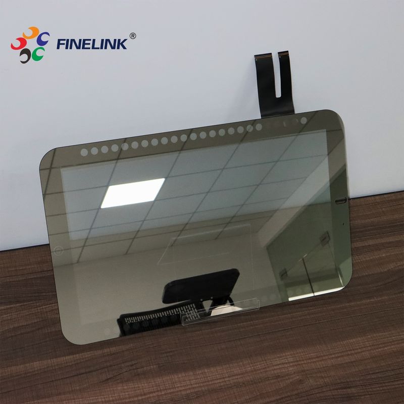 Наружный LCD дисплей Стенная реклама Фитнес зеркало Стеклянная сенсорная панель для спортзала