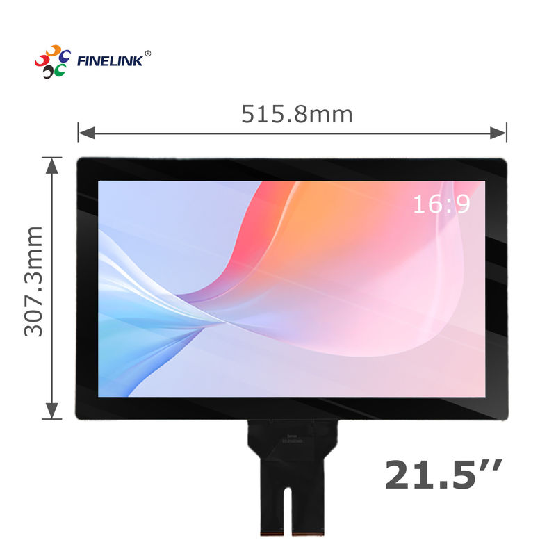 21.5 дюймовый G G PCAP сенсорный экран для POS терминального монитора USB/I2C/Serial Port Interface
