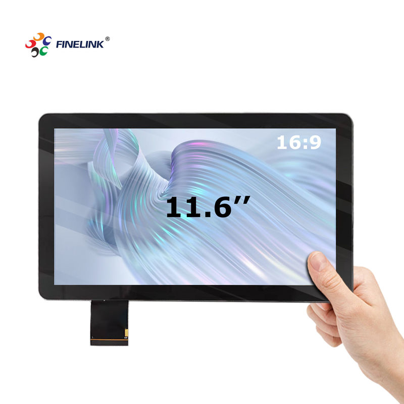 Linux Open Frame Touch Display 15.6 дюймовый многонакопитель IC LCD сенсорный панельный монитор