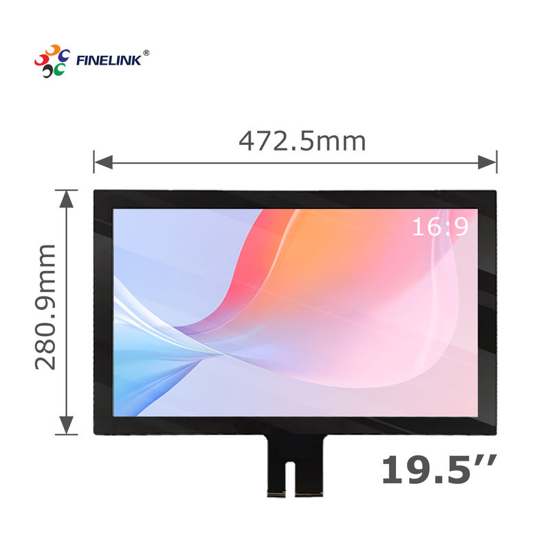 19.5 дюймовый G G Multi Touch Custom IIC USB PCAP Screen Panel с многоточечным сенсорным устройством