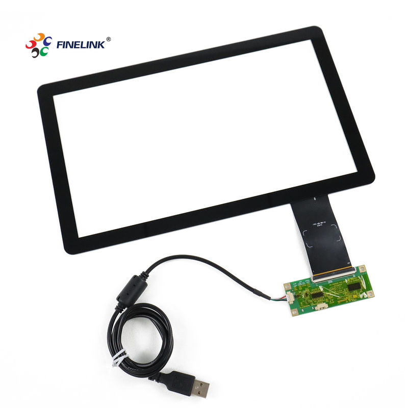 IP65 водонепроницаемая PCAP сенсорная панель с 10-точечным интерфейсом USB/RS232/IIC