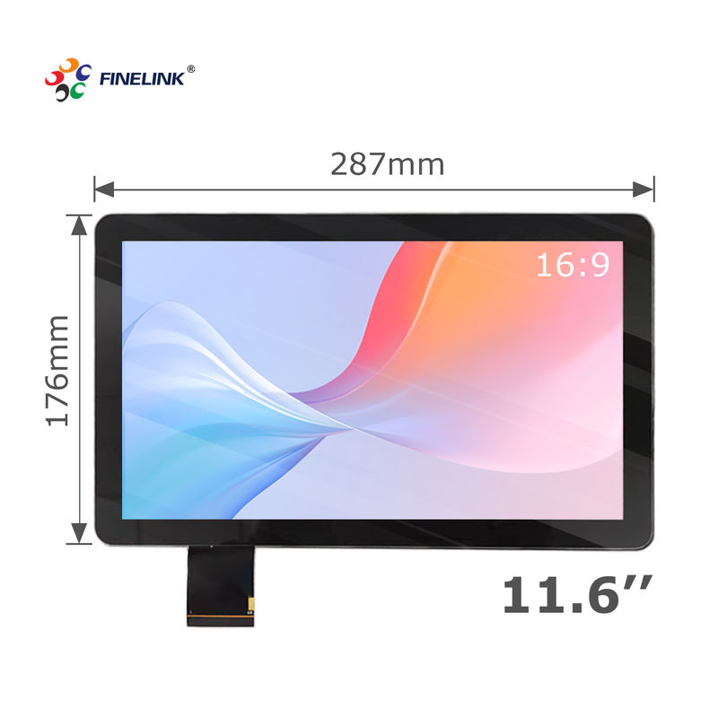 IP65 водонепроницаемая PCAP сенсорная панель с 10-точечным интерфейсом USB/RS232/IIC