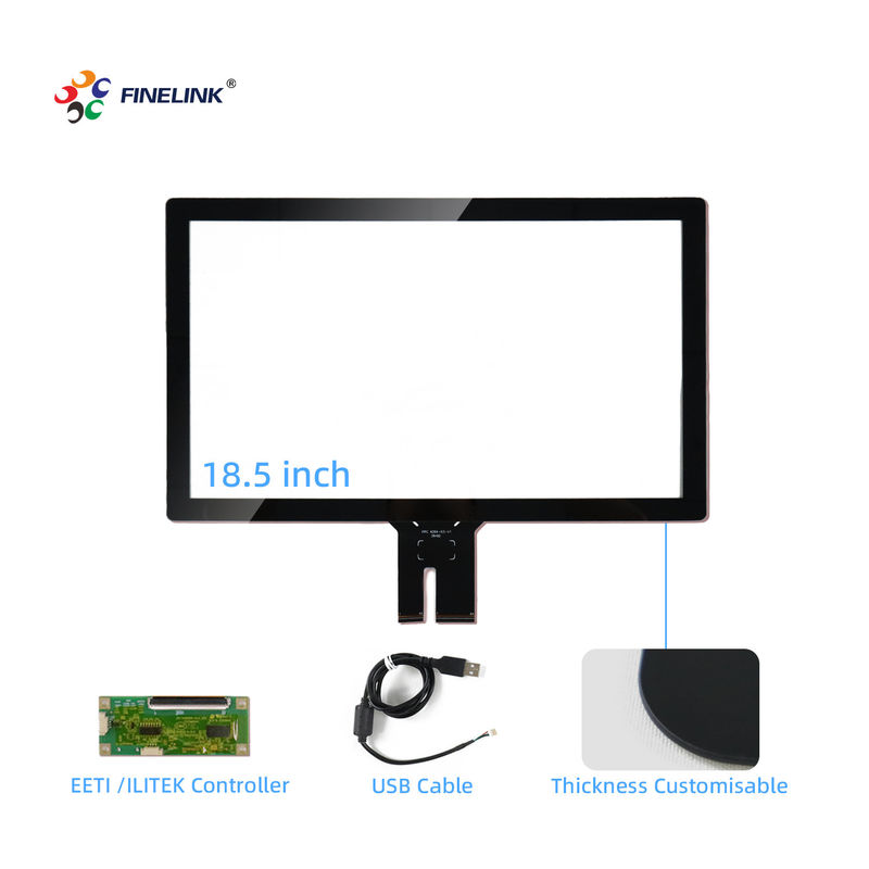 Многоприкосновение совместимое 250 x 428 мм сенсор OD Touch Frame для Windows